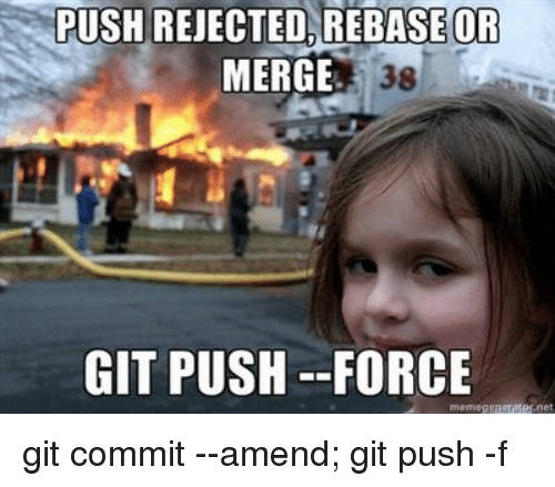git push --force may burn down your house